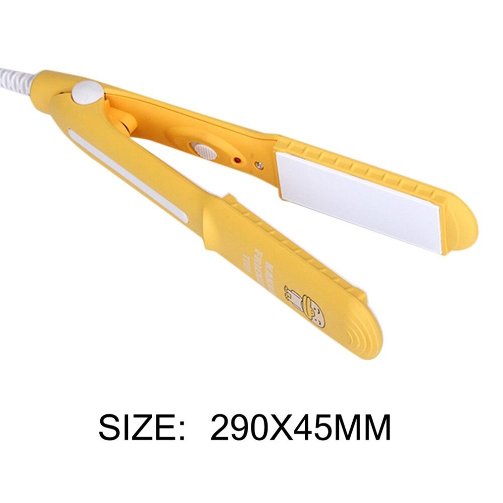 Electronic Hair Straightener Portable Mini Hair Flat Iron Ceramic Fast Straightening Irons Hair Styling Tool