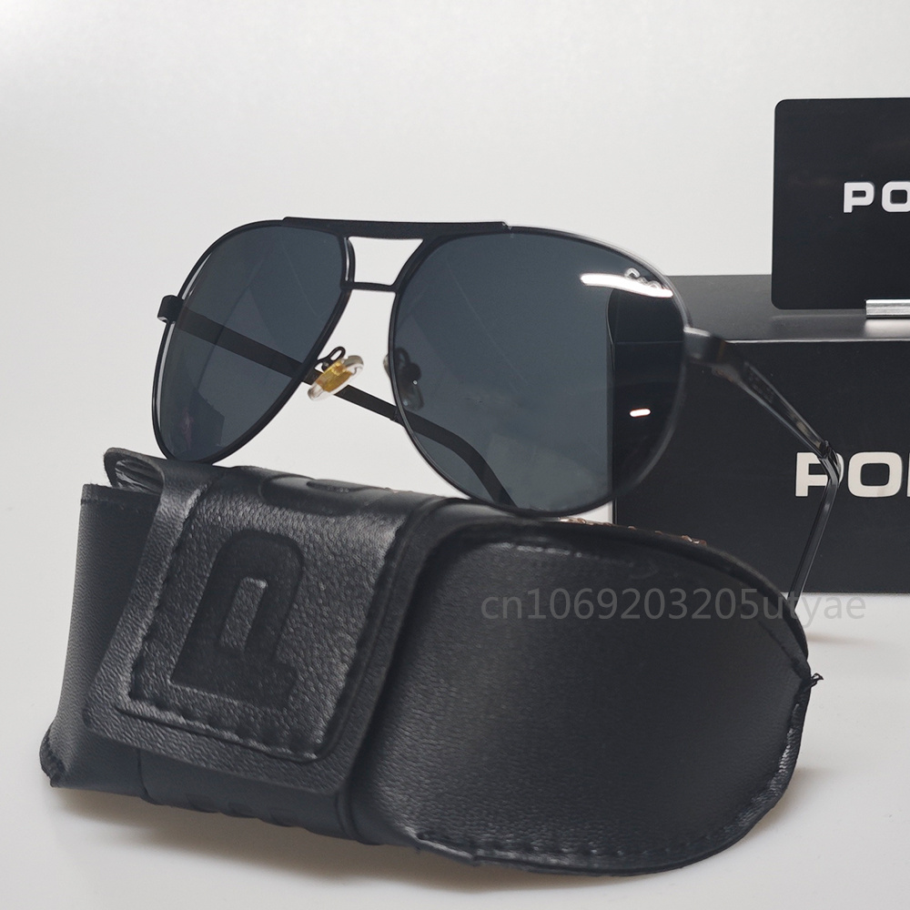 Óculos de sol de marca de luxo italiano original moda resistente uv polarizado óculos de sol de condução para homens mulheres vintage uv400 polidor: other / YELLOW
