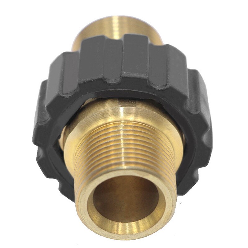 High Pressure Washer Hose Quick Connector M22 Metric Male Thread Car Accessories Garden Hose Fitting