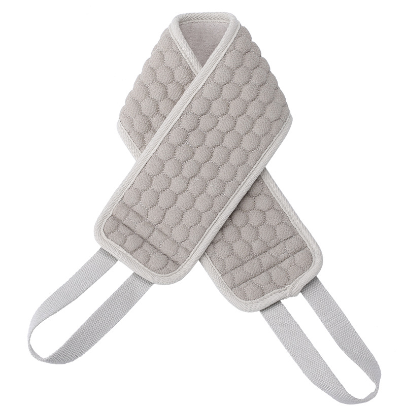 Brosse de lavage des pieds en silicone, coussin de massage des pieds, bain Polymères de douche, bain , Polymères coordonnants, lavage des pieds: GRIS