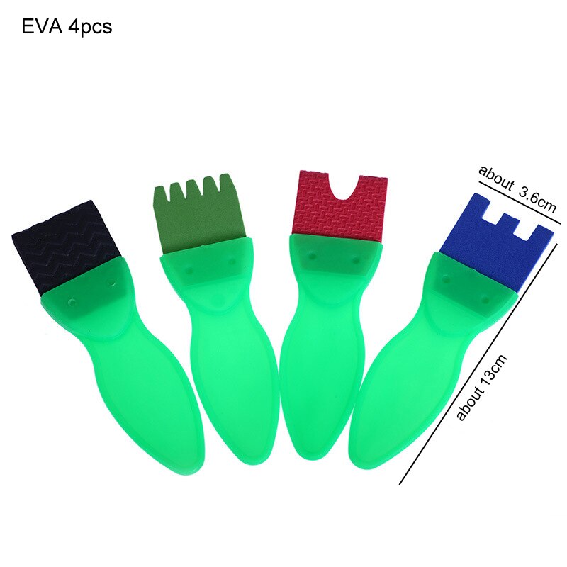 Painting Supplies School Stationery Supplies Drawing Toys Graffiti Art Drawing Plastic Handle Painting Graffiti Toys: EVA 4pcs
