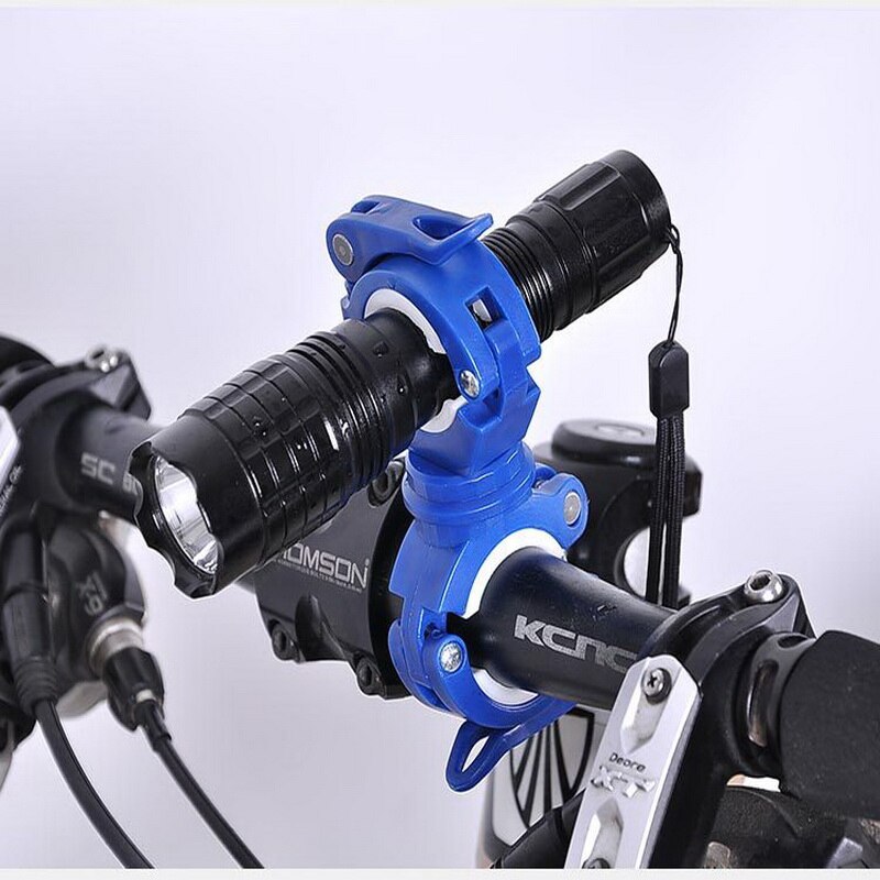 Mount Bike Cycling 360 Degree Rotatable bicycle clamp Flashlight LED Torch Light Holder Grip