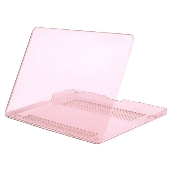 Mosiso laptop mac pro case notebook tilbehør til macbook pro 13 15 med cd drev  a1278 a1286 år + silikone kb cover: Krystalrosa / Pro 13 med cd-drev