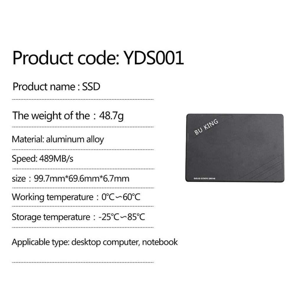 Unidade de estado sólido buking ssd 2.5 Polegada sata3 120gb hdd 240gb ssd 60gb, disco rígido sataiii ssd para notebook laptop desktop pc