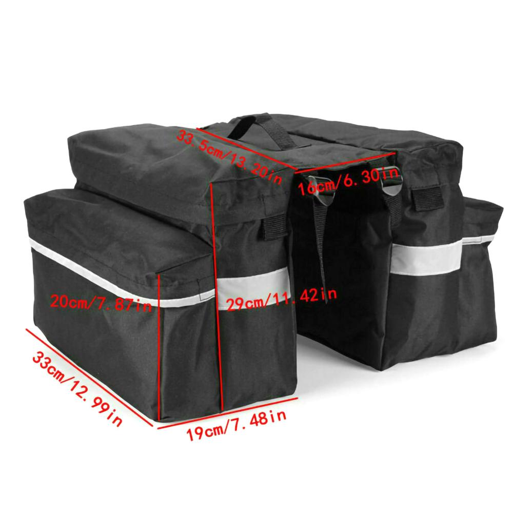 Motorfiets Scooter Atv 600D Oxford Doek Waterdichte Zadeltassen Zadel Side Bag Motorbike Links En Rechts Gereedschap Pack