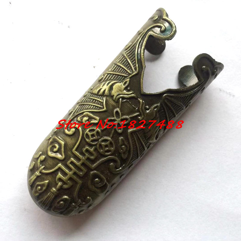 Handmade Metal Crafts Chinese TaiChi/WuShu Jian Sword Kirsite Fitting Bat Theme For TaiJi/KungFu Swords DIY Parts Set