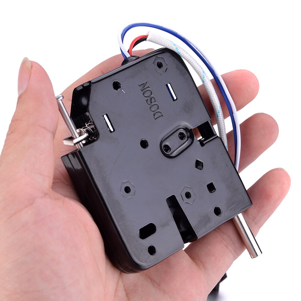 1 PCS 2A DC 12V Electromagnetic Electric Lock Release Rim Mortice Strike Door Cabinet