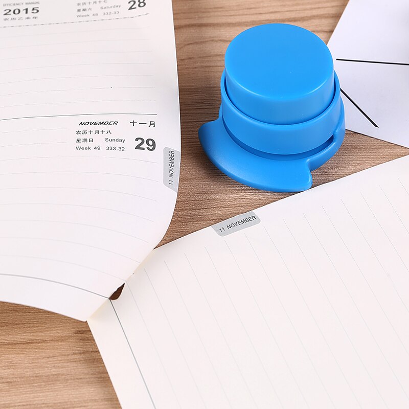 -Nietje Gratis Handleiding Mini Stapleless Nietmachine Nietje Gratis Nietmachine Gratis Papier Nieten Nietmachine Zonder Nietjes Kantoor Accessoires