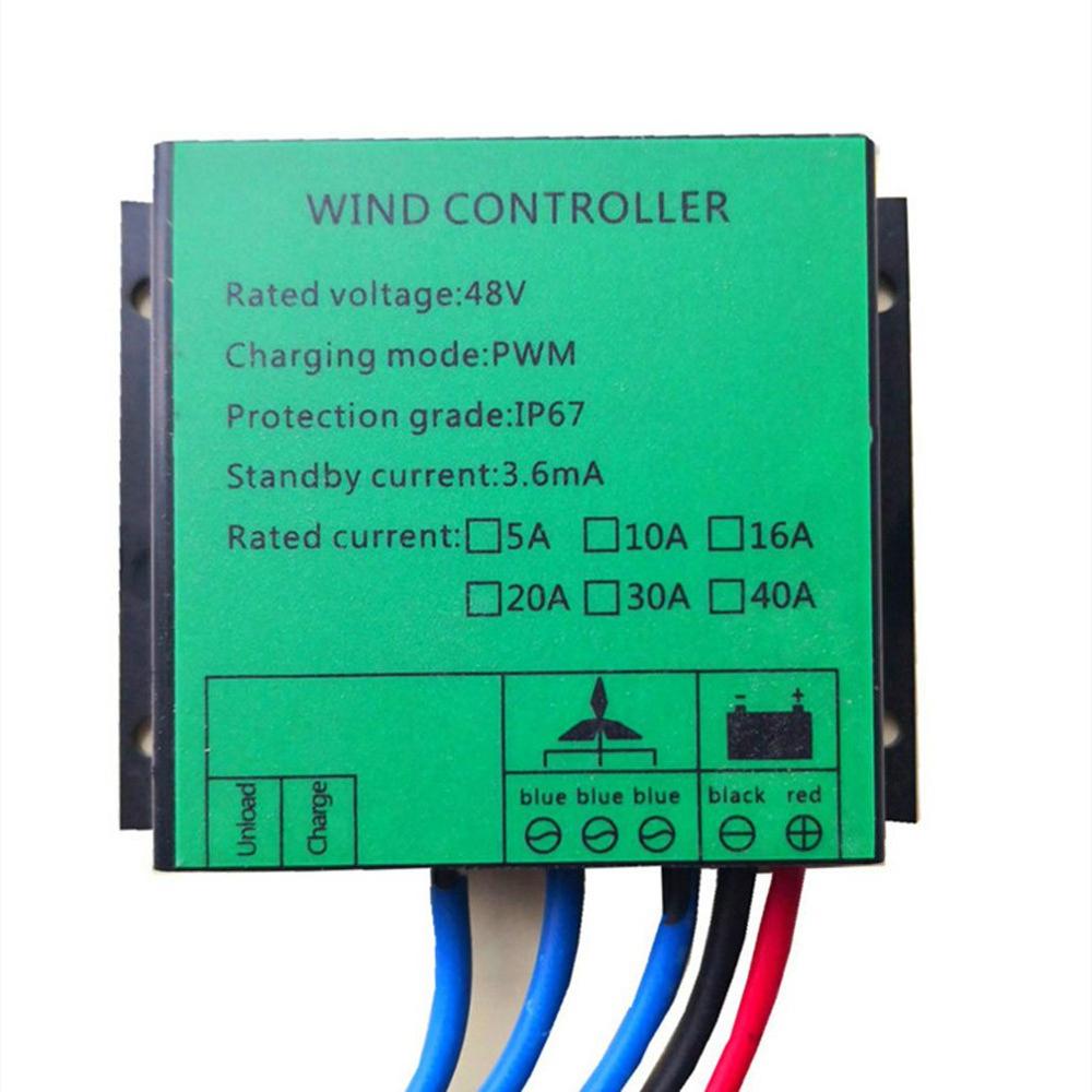 Contrôleur de charge d'éolienne 48V 600W étanche chargeur intelligent automatique de Protection de l'environnement Durable et pratique