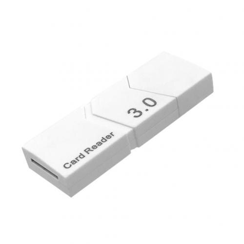 Cool Black Usb 3.0 Multi Smart Memory Kaartlezer Mini Kaartlezer Voor Microsd Computer Laptop: WHITE