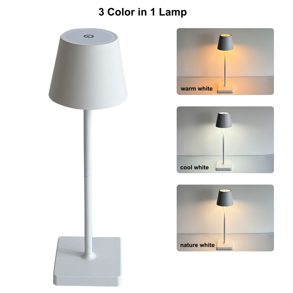 Luz LED para botella para uso al aire libre, lámpara De mesa con Control táctil para botellas De vino, luz para , Navidad, De cumpleaños: Blanco
