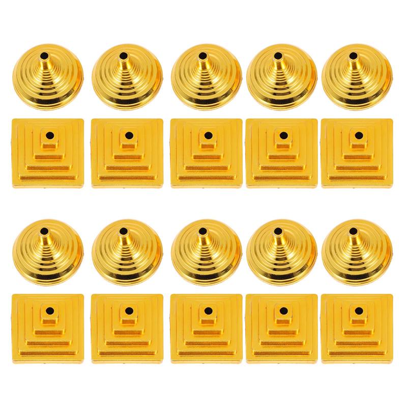 20pcs Flag Bases Flag Pole Bases Flagpole Accessories Flagpole Holders Flagpole Brackets For School Home