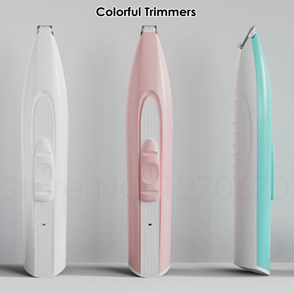 Dog Clippers Cordless Silent Cat Foot Hair Trimmer Small Animal Shaver Electric Pet Clipper Grooming Hair Cutter