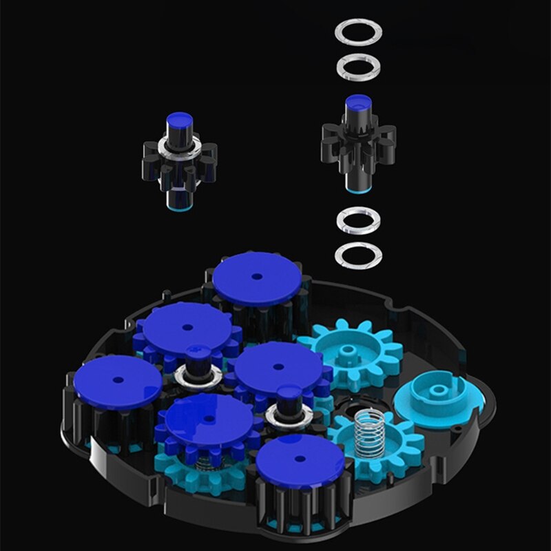 Magnetische Positionering Magische Klok Cube Profissional Intelligentie Gear Speelgoed Voor Kinderen Kinderen Volwassenen