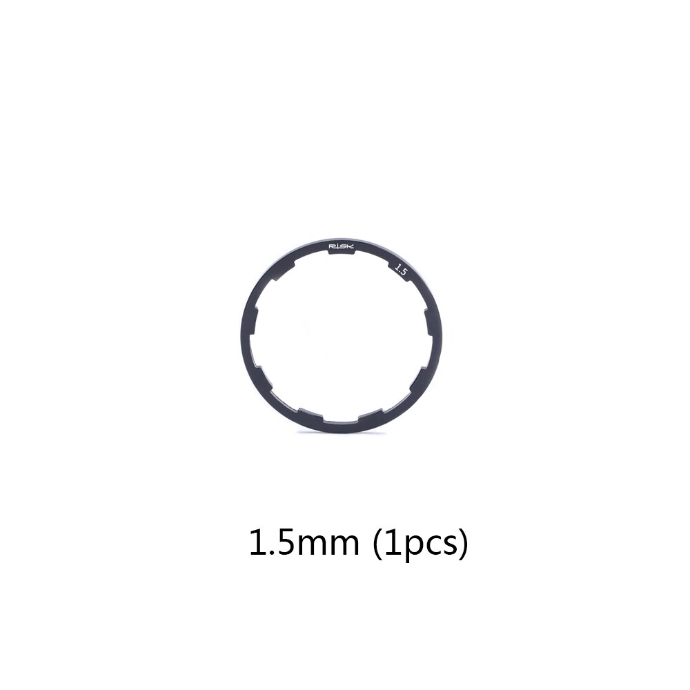 RISK – entretoises de moyeu de vélo de route pour vtt, rondelle de support de fond pour moyeu de Type rainuré, volant d&#39;inertie, adaptateur de Cassette 10S 11 vitesses: 1PC 1.5mm