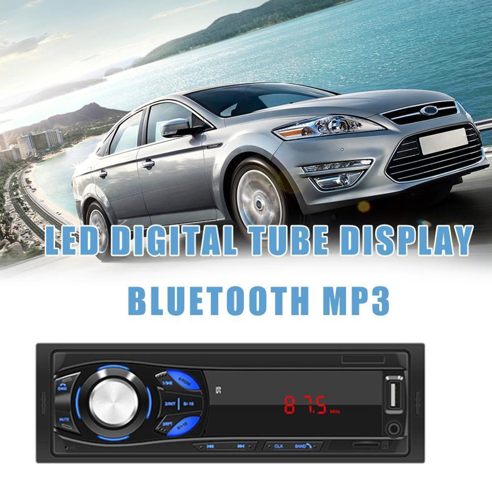 Autoradio Autoradio 1 Din Bluetooth Sd MP3 Speler JSD-520 Fm Input Speler Auto Ontvanger Dropahipping Sd Stereo Aux Usb auto Y3U0