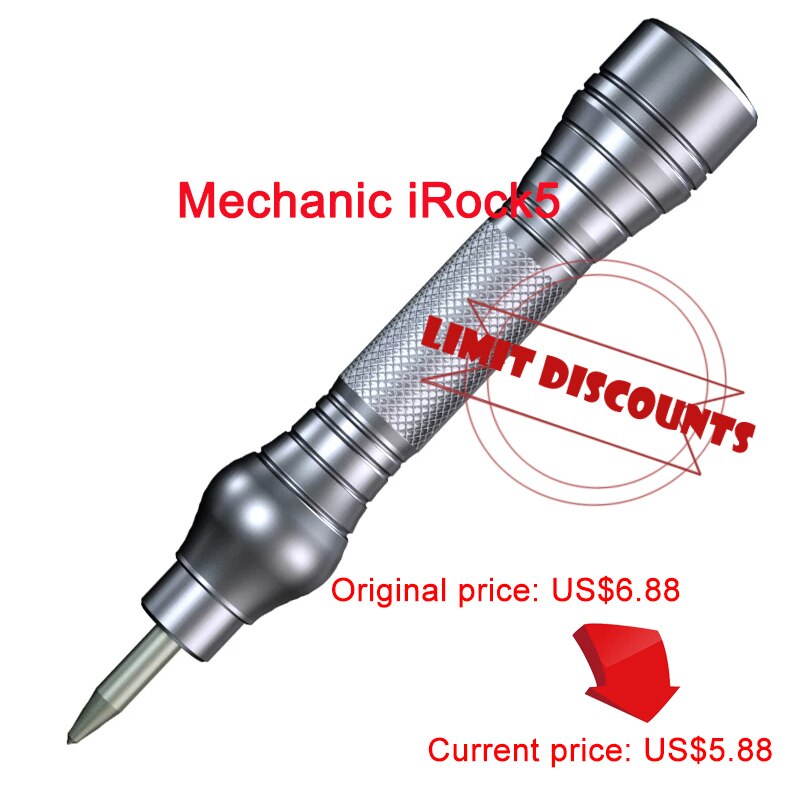 Back Glass Removal Repair Pen Fixture for iPhone Android Phone Rear Window Camera Lens Housing Battery Disassembly Tools: Mechanic iRock5