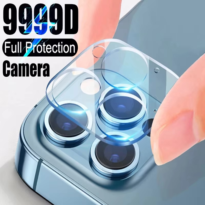 Protector de lente de cámara para iPhone 16 Pro Max 16plus 16pro 16 15 14 Plus 13 mini accesorios de cubierta de protección de vidrio templado 5 uds