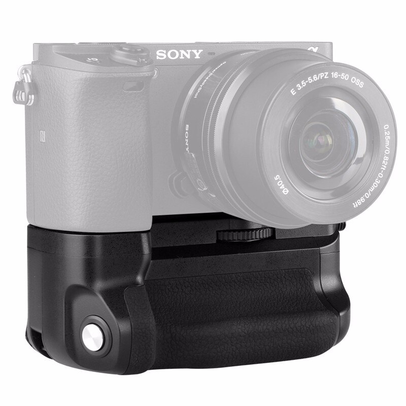 Meike mk -a6300 lodret multi power batteri håndgreb til sony  a6300 a6000 a6400 kamera arbejde med 1 or 2 np-fw50 batteri