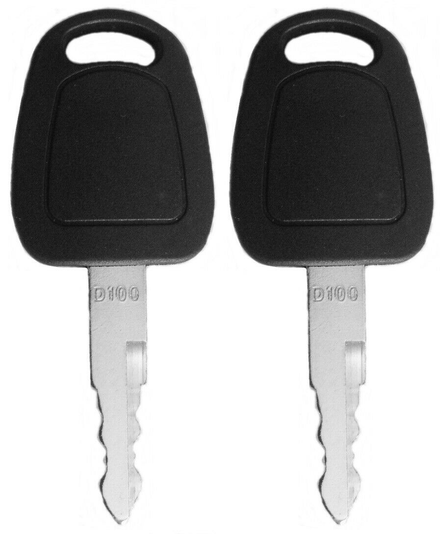 30pc D100 Ignition Keys For Doosan Daewoo Terex Equipment Excavators D100