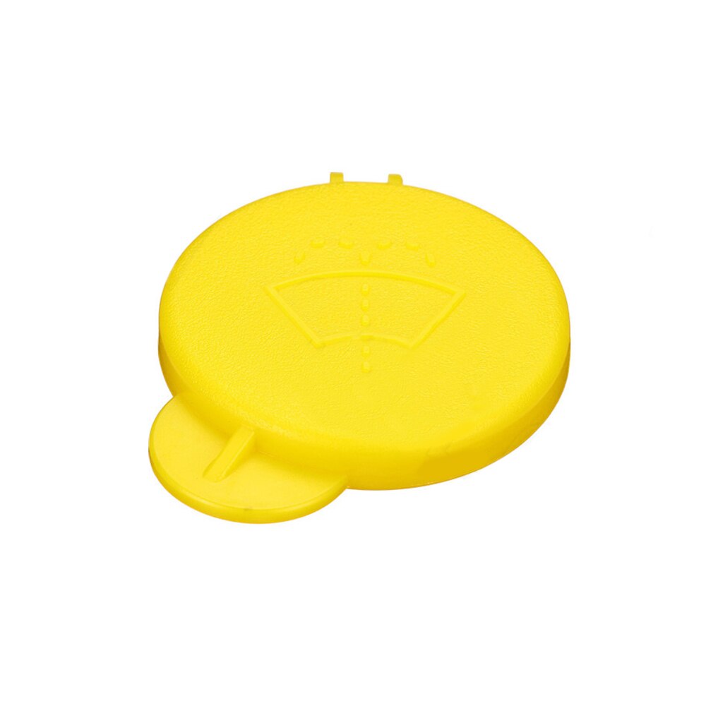 couvercle de bouteille de lave-glace bleu/jaune en plastique pare-brise bouchon de bouteille de lavage pour Ford FIESTA MK5: Yellow