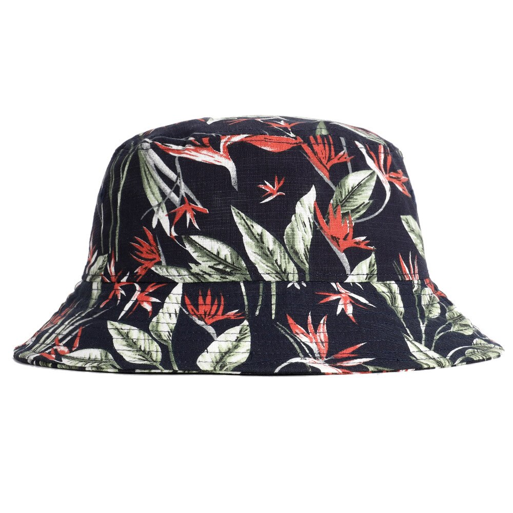 Sombrero de pescador con estampado de Bob para mujer, gorra de pescador con estampado de algodón, protección UV, para la playa,