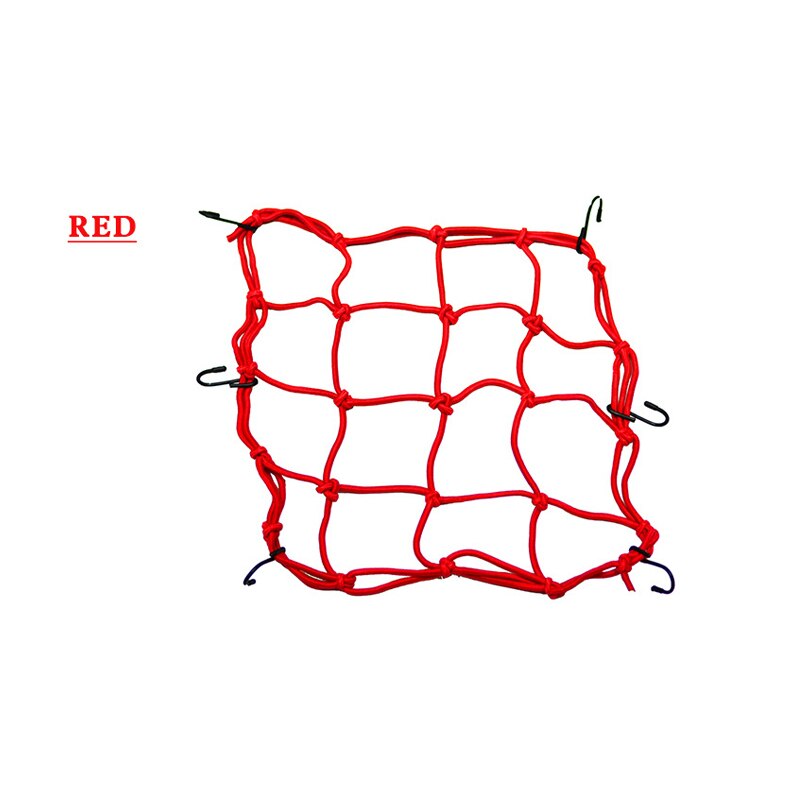 Universal Motor Helm Mesh Opslag Motorhelm Bungee Bagage Houd Brandstoftank Mesh Netto Opslag Cargo organiseren Netto: Red