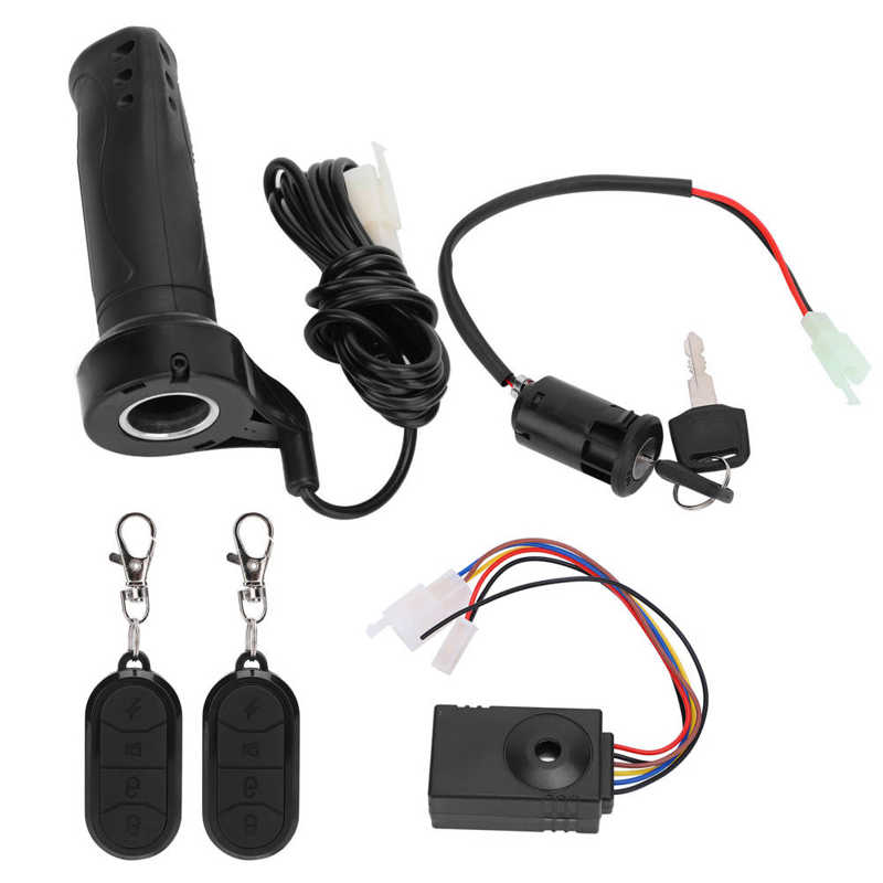 Electromobile Alarm/Set Anti‑theft Alarm Afstandsbediening Met Lengte Kabel Gashendel Elektrische Deurslot Alarm