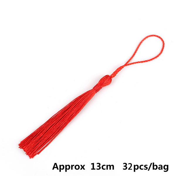 Vorhang Quasten Polyester Quasten 13cm seide quasten Dekorative quasten DIY für handwerk Vorhang Schmuck Volant Zubehör