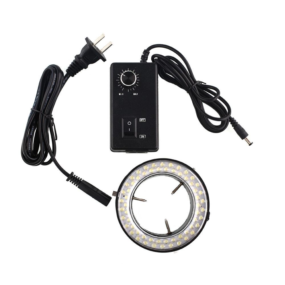 60 led beste verstelbare ringlamp 6400k verlichtingslampen voor soorten cameramicroscopen met een lage prijs