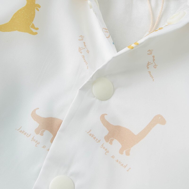 DBW12886 dave bella spring baby boys print coat children tops infant toddler hooded outerwear