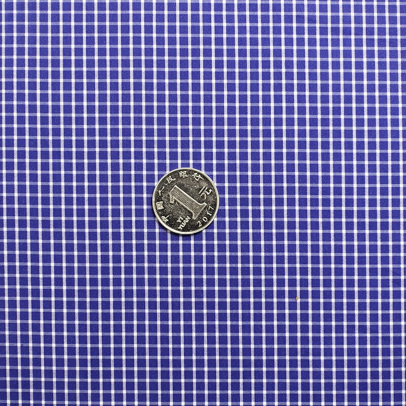 cotton-nylon coloured plaid garment shirt fabric Scottish plaid fabric