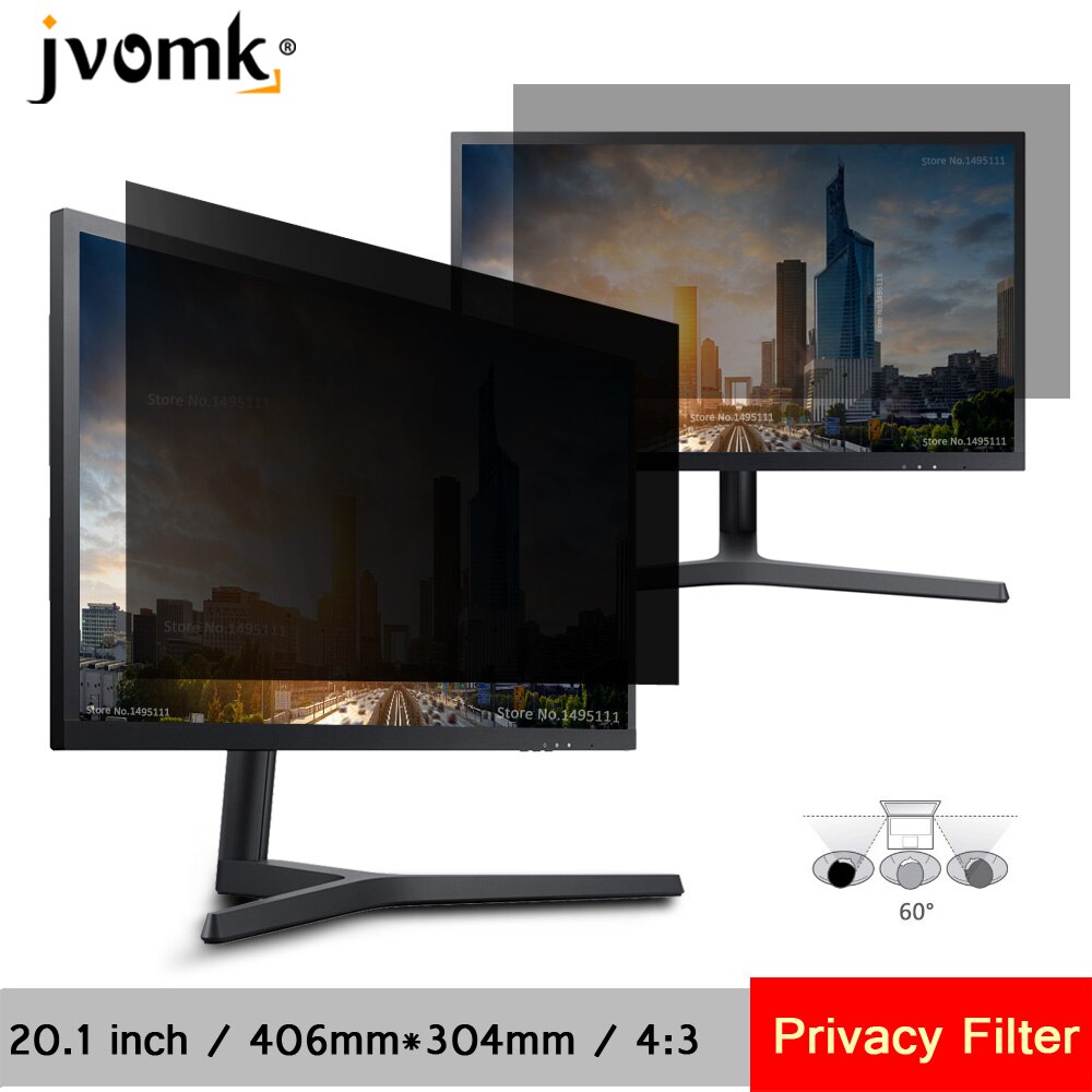20.1 zoll  (406mm*304mm )  sichtschutzfilter blendschutzfolie für lcd-bildschirme für 4:3 standard-computer-notebook-pc-monitore