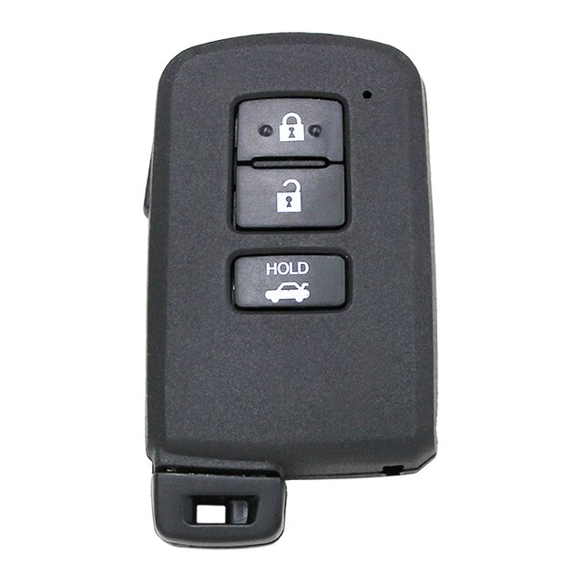 Carcasa de llave remota inteligente, carcasa de 2/3/4 botones Fob para Toyota Avalon Camry RAV4 con llave de emergencia: B
