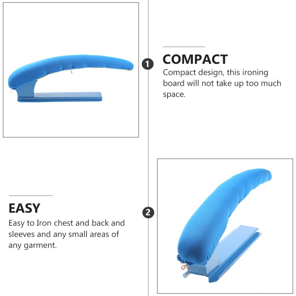 1pc Padded Sleeve Ironing Board Ironing Accessory Home Ironing Tool (Blue)