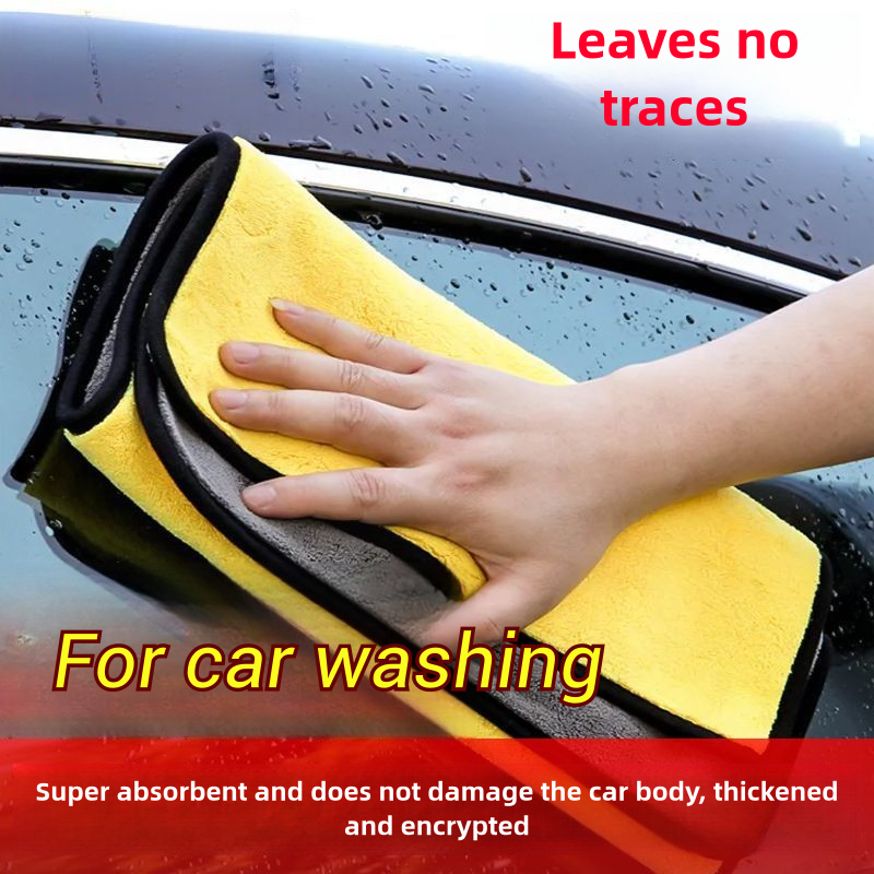Autopoetsdoek Speciale handdoek Niet-verlies Autoglas Absorberende doek Autodoek Verdikte autowashanddoek