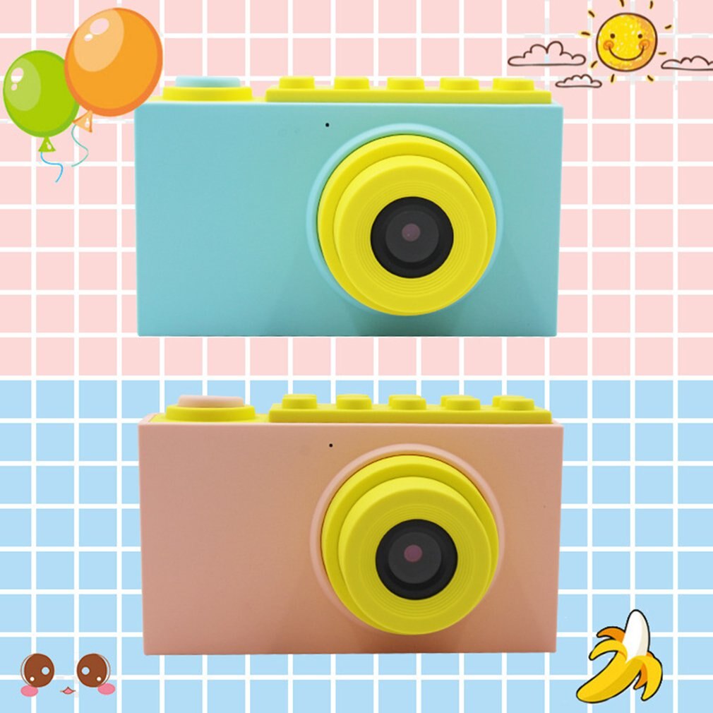 2.0 pouces 8MP 1080P Mini appareil photo numérique pour enfants mignon multi-fonction jouet caméra enfants pour le tir sous-marin
