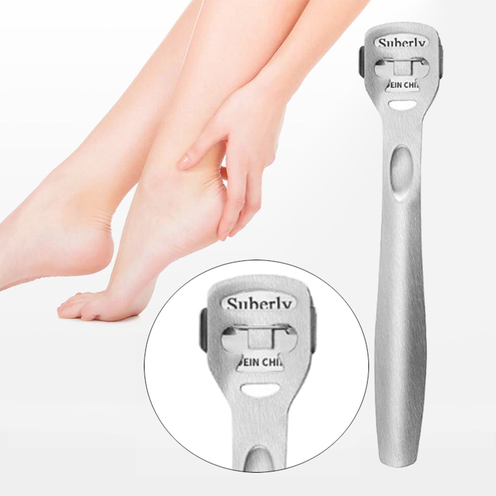 Foot Care Stainless Steel Cuticle Remover Dead Skin Removal Pedicure Skin Hard feet Shaver Pedicure Tools