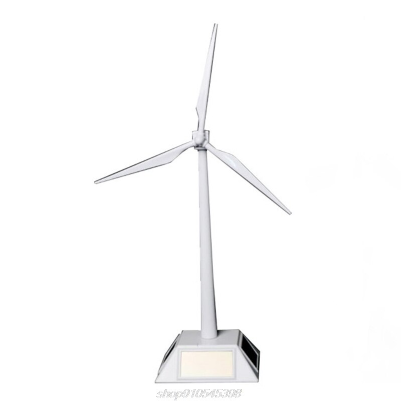 Solar Powered Windmill Model Building Kit Kids DIY Pinwheel for Children Early Educational Toy M04 21