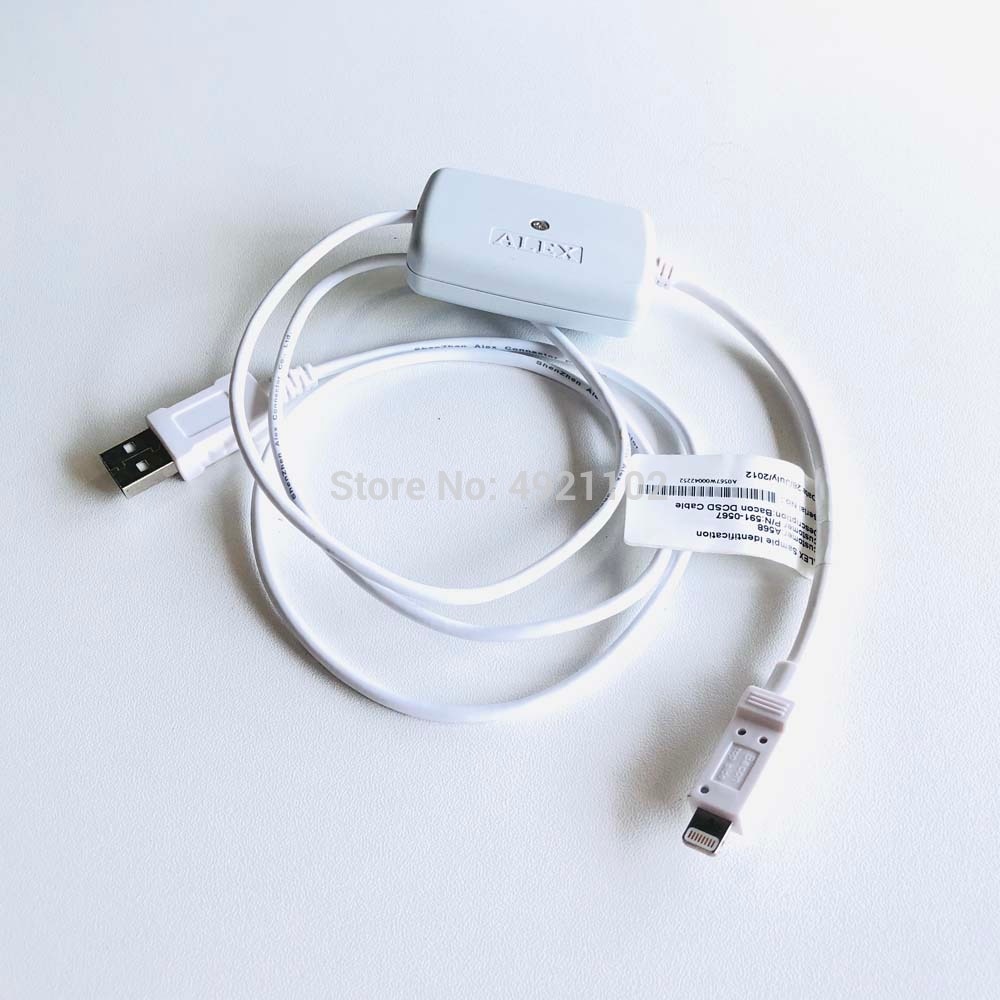 Originalt dcsd-kabel til iphone seriel port testning engineering kabel dcsd usb-kabel til iphone 7/7p/8/8p/ x reparationsværktøj