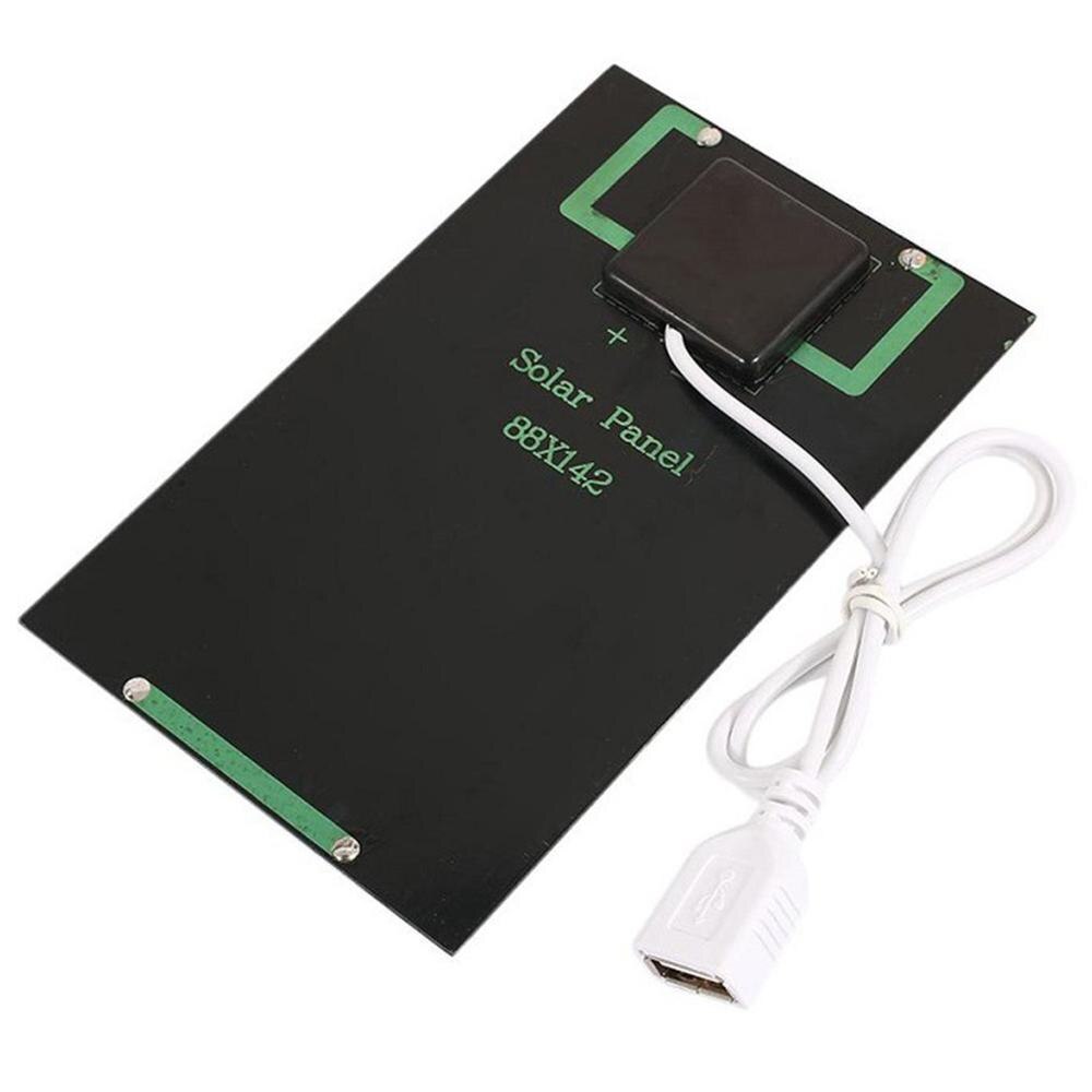 5W 5V Solar- Tafel Ladegerät DIY Solar- Modul mit USB Hafen Tragbare draussen Solar- Ladung Gremium für praktisch
