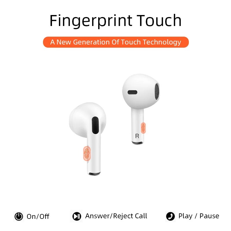Pro 6 tws bluetooth-øretelefoner trådløse bluetooth-headset støydempende ørepropper med mikrofon pro 6 trådløse hodetelefoner for iphone