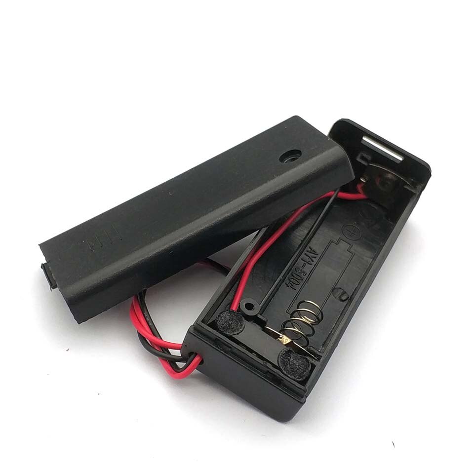 FAI DA TE 1 AA batteria Astuccio titolare scatola con Interruttore di Nuovo 1 AA batteria Astuccio titolare scatola con Interruttore