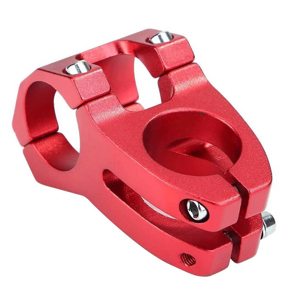 Stuurpen Mountainbike Fietsstuur Korte Stuurpen Aluminium Blue Hollow Riser Fiets Accessoire Mountainbike Stuurpen: Red