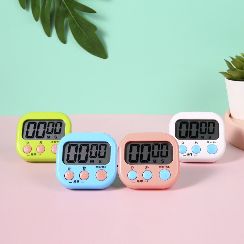 Bake the kitchen clock timer countdown timer chronograph stopwatch students electronic reminders
