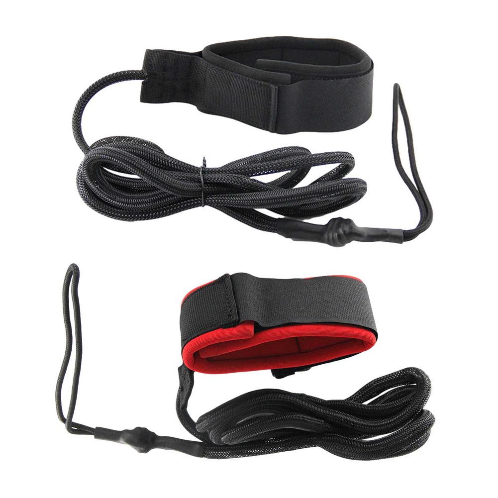 85.83 zoll breite surfbrett-fußleine, verstellbare sicherheits-knöchelmanschette, surfbrett-bein-fuß-leash für stand-up-paddling-zubehör