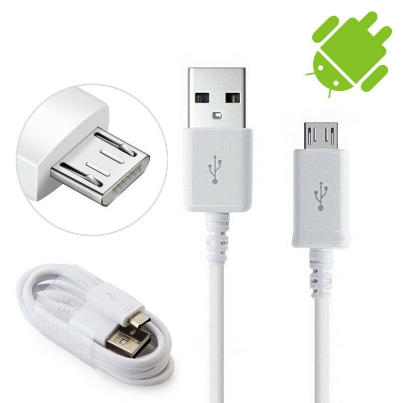 1M Micro Usb Cable 2A Mobile Phone Cables for Huawei Honor Y9 8X 7X 6X 7C 7A Meizu M6 Note Mikro Usb Kablo Cabel
