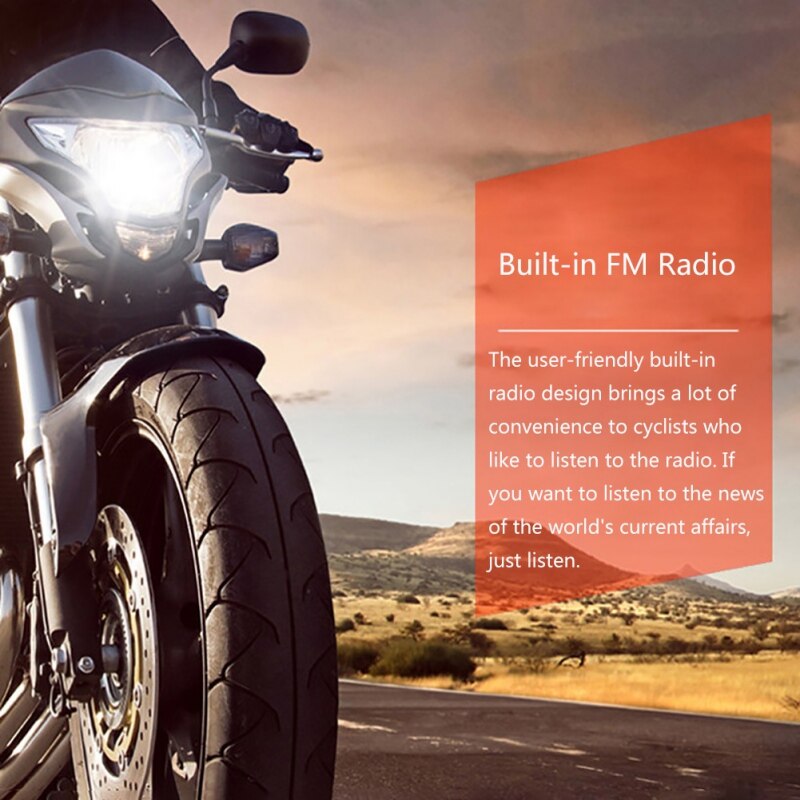Reproductor de música de moto FM Radio Bluetooth motocicleta impermeable manillar Audio amplificador estéreo sistema de altavoz MP3 USB 12V