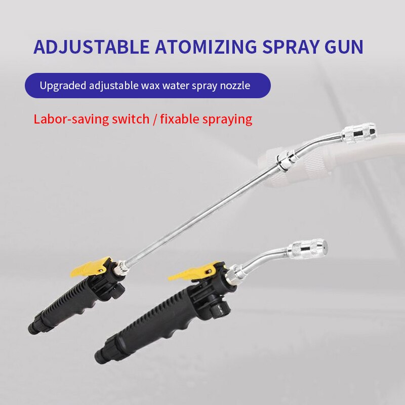 30/48cm Water Gun High Pressure Power Washer Spray Car Washing Tools Garden Water Jet Washer Watering Flowers Vegetables