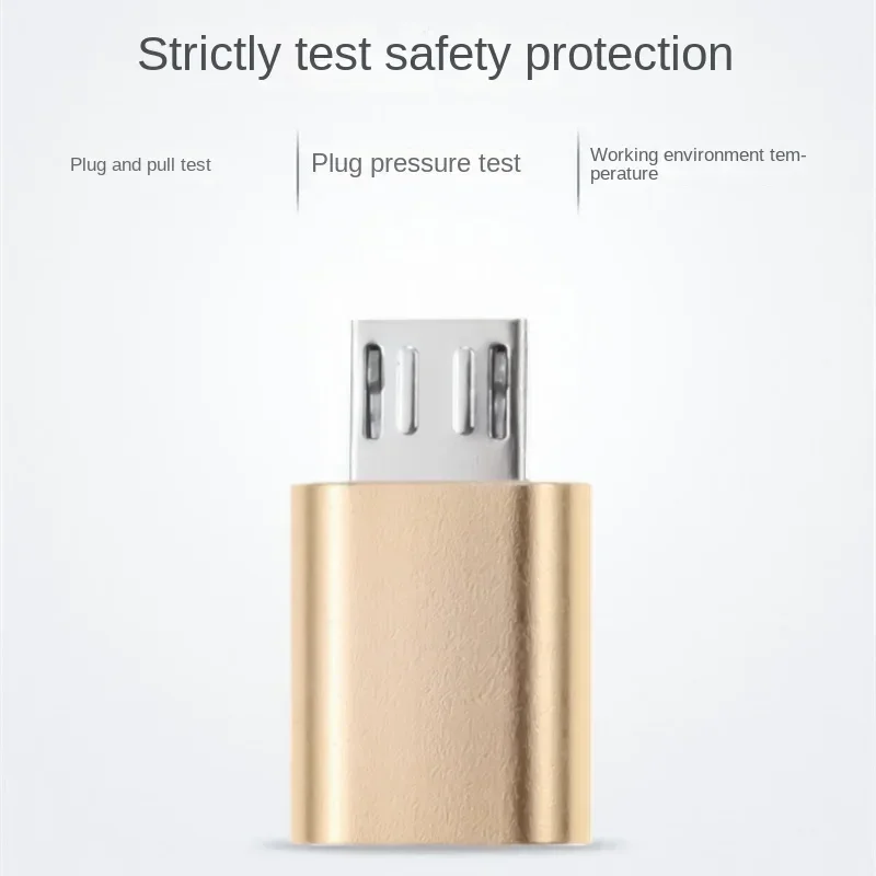 Type-C To MICRO Android Adapter for Mobile Phone Converter V8 Charging Data Transmission 5pin Adapter Mobile Accessories